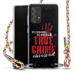 New Carry Case Transparent Stoff colourful/silber