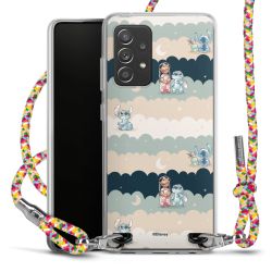 New Carry Case Transparent Stoff colourful/silber