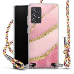 New Carry Case Transparent Stoff colourful/silber