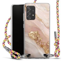 New Carry Case Transparent Stoff colourful/silber