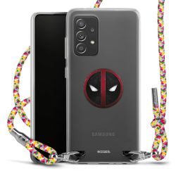 New Carry Case Transparent Stoff colourful/silber