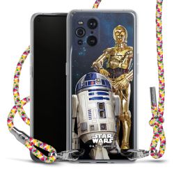 New Carry Case Transparent Stoff colourful/silber