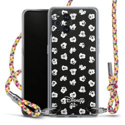 New Carry Case Transparent Stoff colourful/silber