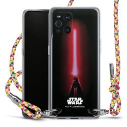 New Carry Case Transparent Stoff colourful/silber