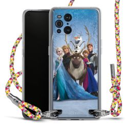 New Carry Case Transparent Stoff colourful/silber