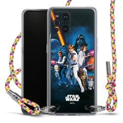 New Carry Case Transparent Stoff colourful/silber