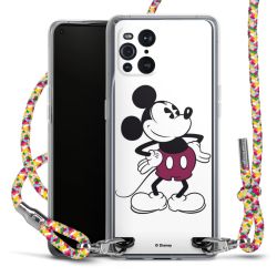 New Carry Case Transparent Stoff colourful/silber