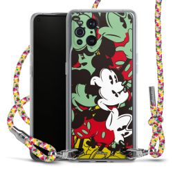 New Carry Case Transparent Stoff colourful/silber