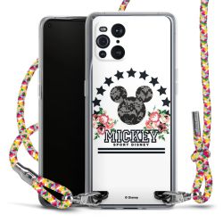 New Carry Case Transparent Stoff colourful/silber