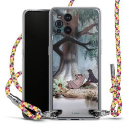 New Carry Case Transparent Stoff colourful/silber