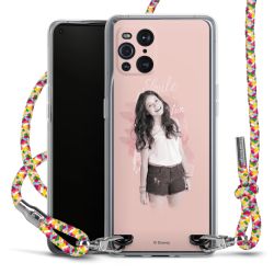 New Carry Case Transparent Stoff colourful/silber