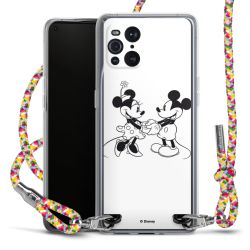 New Carry Case Transparent Stoff colourful/silber