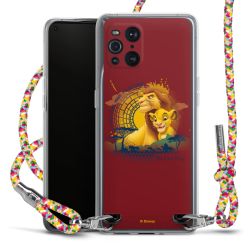 New Carry Case Transparent Stoff colourful/silber