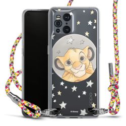 New Carry Case Transparent Stoff colourful/silber