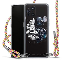 New Carry Case Transparent Stoff colourful/silber