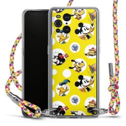 New Carry Case Transparent Stoff colourful/silber