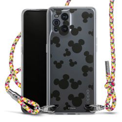 New Carry Case Transparent Stoff colourful/silber