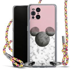 New Carry Case Transparent Stoff colourful/silber