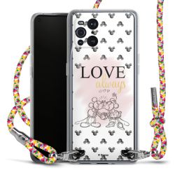 New Carry Case Transparent Stoff colourful/silber