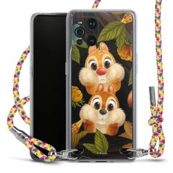 New Carry Case Transparent Stoff colourful/silber