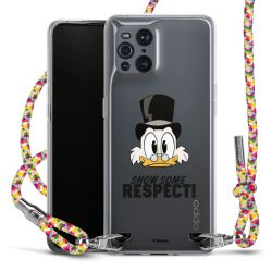 New Carry Case Transparent Stoff colourful/silber