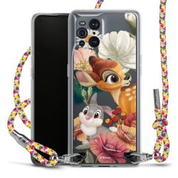 New Carry Case Transparent Stoff colourful/silber