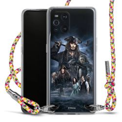 New Carry Case Transparent Stoff colourful/silber