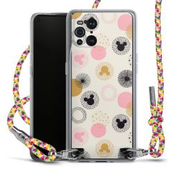 New Carry Case Transparent Stoff colourful/silber