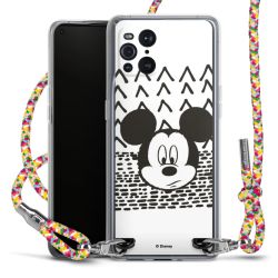 New Carry Case Transparent Stoff colourful/silber