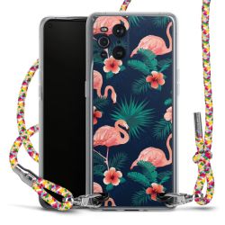 New Carry Case Transparent Stoff colourful/silber