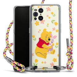 New Carry Case Transparent Stoff colourful/silber