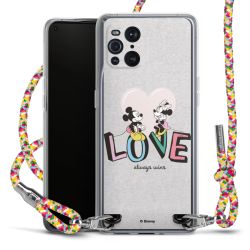 New Carry Case Transparent Stoff colourful/silber