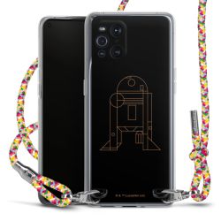 New Carry Case Transparent Stoff colourful/silber