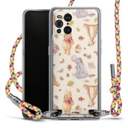 New Carry Case Transparent Stoff colourful/silber