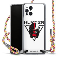 New Carry Case Transparent Stoff colourful/silber