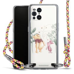 New Carry Case Transparent Stoff colourful/silber