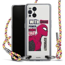 New Carry Case Transparent Stoff colourful/silber