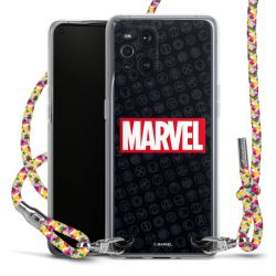 New Carry Case Transparent Stoff colourful/silber