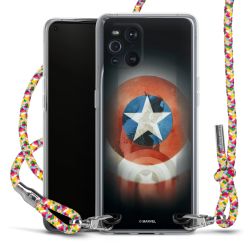 New Carry Case Transparent Stoff colourful/silber