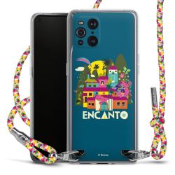 New Carry Case Transparent Stoff colourful/silber