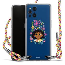 New Carry Case Transparent Stoff colourful/silber