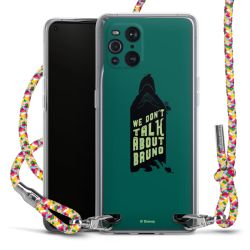 New Carry Case Transparent Stoff colourful/silber