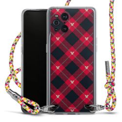 New Carry Case Transparent Stoff colourful/silber