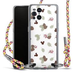 New Carry Case Transparent Stoff colourful/silber