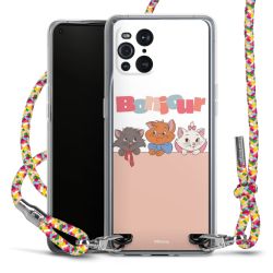 New Carry Case Transparent Stoff colourful/silber