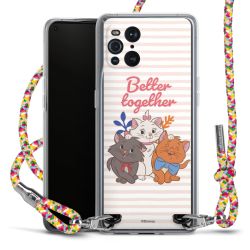 New Carry Case Transparent Stoff colourful/silber