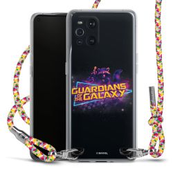 New Carry Case Transparent Stoff colourful/silber