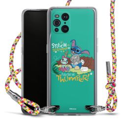 New Carry Case Transparent Stoff colourful/silber