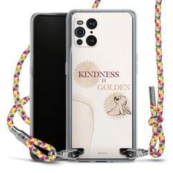 New Carry Case Transparent Stoff colourful/silber