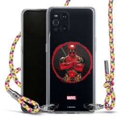 New Carry Case Transparent Stoff colourful/silber